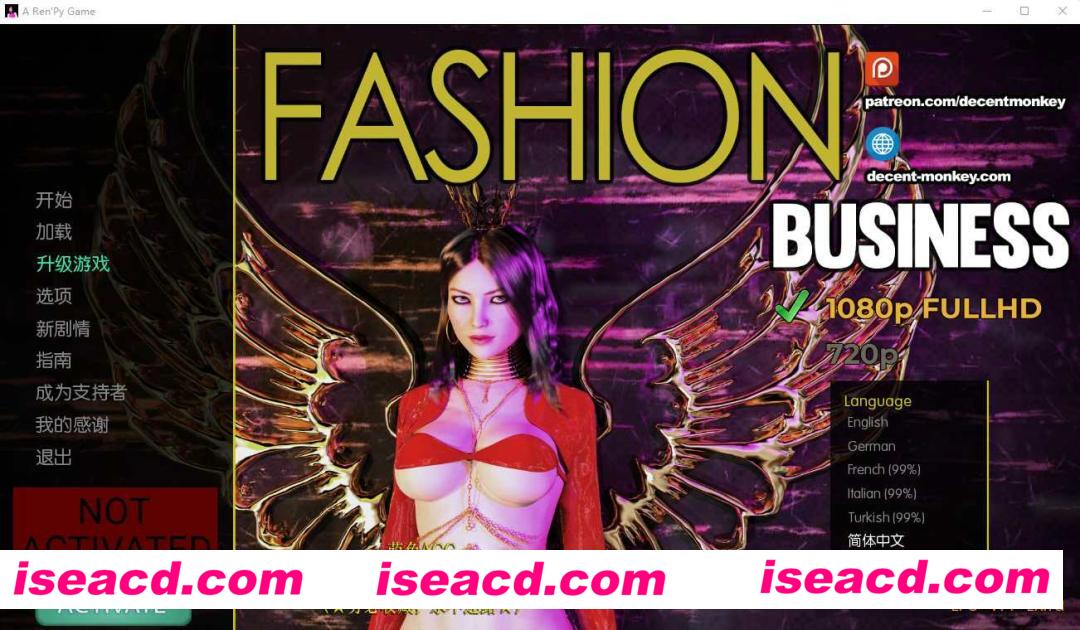 [PC+安卓][时尚女王-莫妮卡 第三季 Ep3.v14 1080P 中文汉化版+额外内容激活补丁][最新版本/欧美SLG/动态CG]