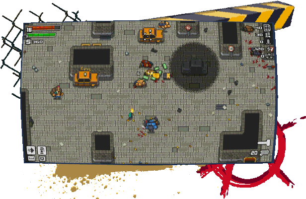 【FPS/中文/像素】《赛博战警/Mega City Force》V1.06 官方中文硬盘版【820M/新作】