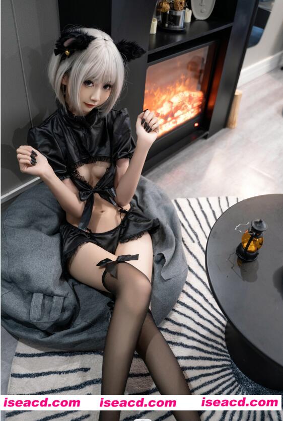 【cosplay/带视频】金鱼kinngyo – 迷路的黑猫 [76P 2V]【2.5G】