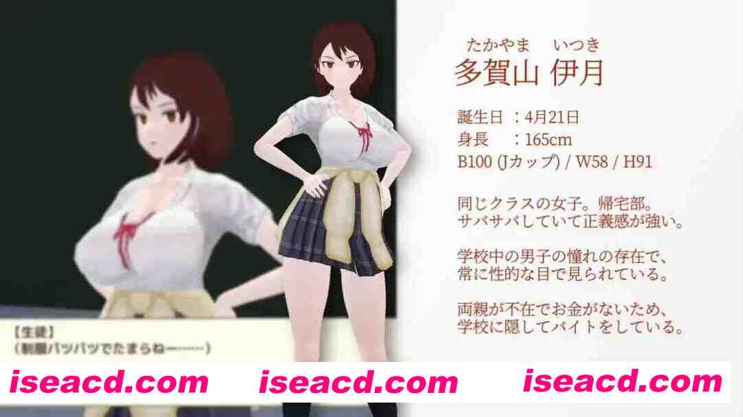 【日系RPG/3D互动/汉化/NTR/PC】与夕阳一同坠落的你 夕日と共に堕ちる君。Mtool汉化【1.72G】